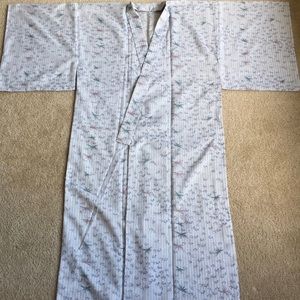 Japanese Summer Kimono Open Weave Ro